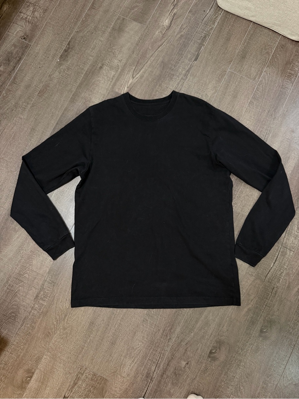 ANIAN - SAMPLE - long sleeve black jersey - size large